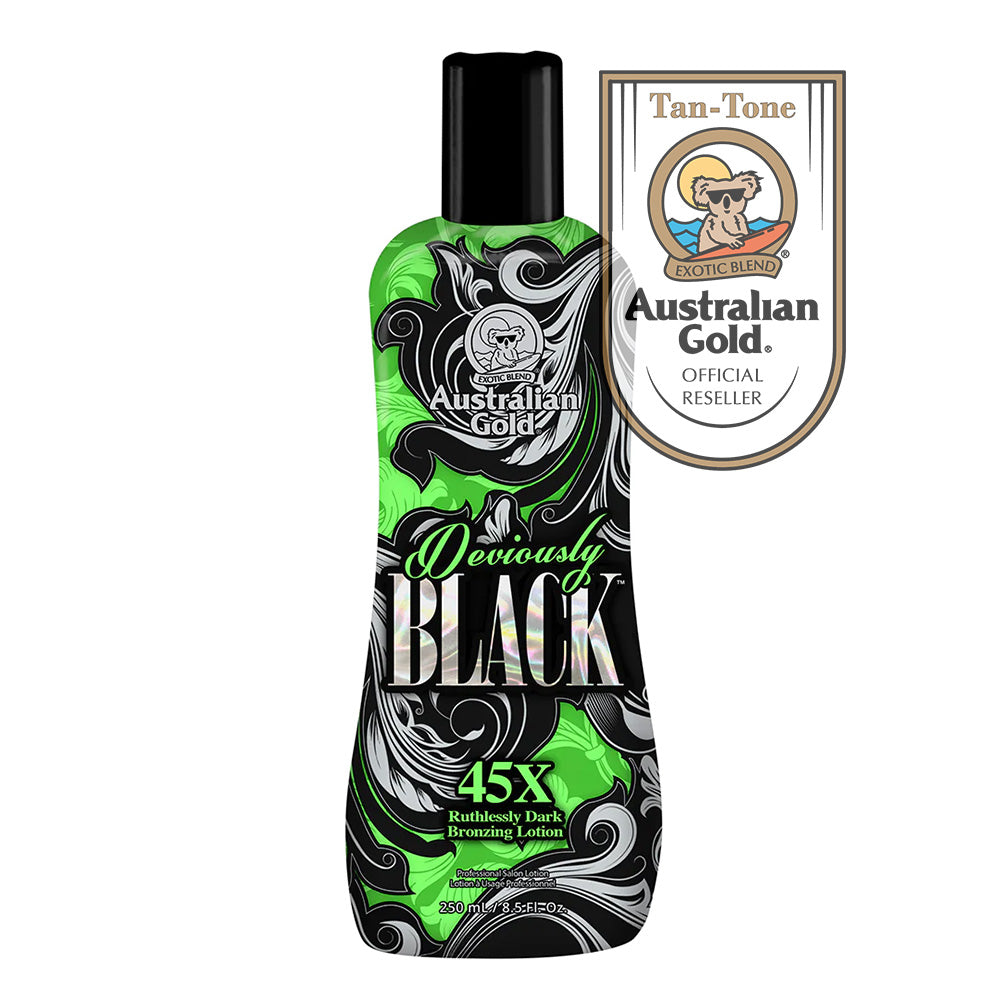 Australian Gold Deviously Black 45x Dark Bronzing Lotion 250ml – Tan-Us.Net
