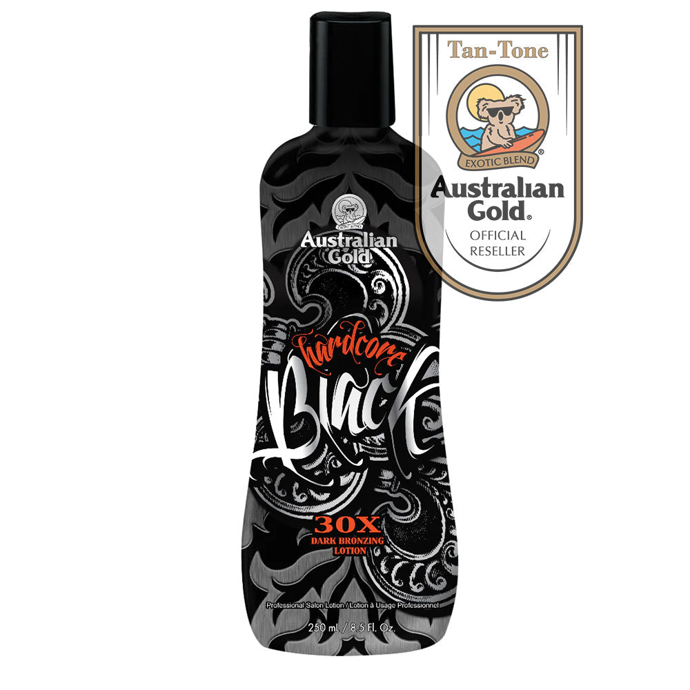 Australian Gold Hardcore Black 30x Dark Bronzing Lotion 250ml