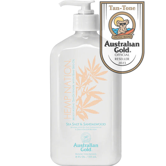 Australian Gold Hemp Nation Sea Salt & Sandalwood Tan Extender 535ml