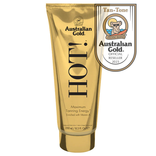 Australian Gold Hot! Maximum Energy Tanning Lotion 250ml