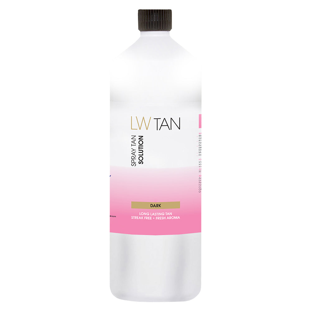 LW Tan Spray Tan Solution Dark (12%) 1 Litre