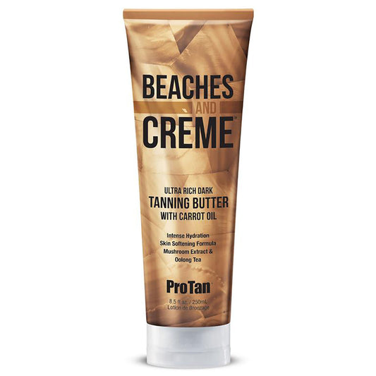 Pro Tan Beaches & Creme Ultra Rich Dark tanning Butter With Carrot Oil 250ml